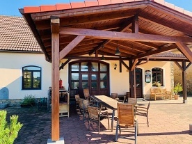 Usedlost u Orlka - tenis, bazn a sauna