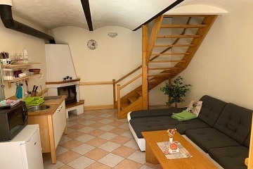 Chalupa Orl�k nad Vltavou - baz�n a sauna