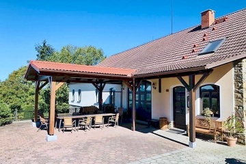Chalupa Orlík n. Vltavou - bazén a sauna - Milevsko
