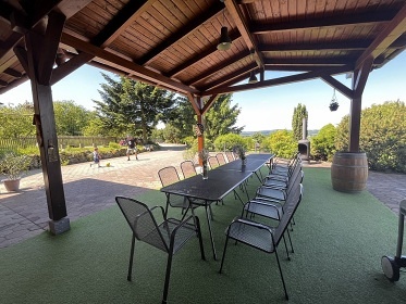 Chalupa Orl�k nad Vltavou - baz�n a sauna