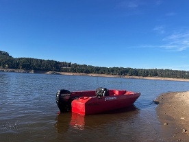 Chata Orlická přehrada - Vltava - zámek Orlík