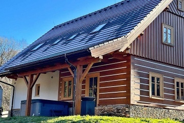 Roubenka s vířivkou - CHKO Orlické hory - Sedloňov