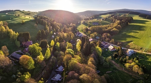 Roubenka s vířivkou - CHKO Orlické hory - Sedloňov