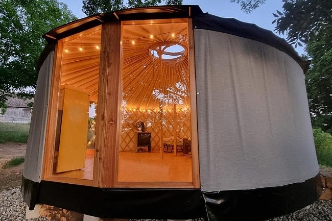Glamping Jurta ed - Toulava - Monnec