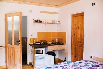 Chata s bazénem - apartmány Hamerský rybník
