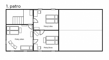 Jesenick� chalupa - jez�rko s molem - Such� vrch