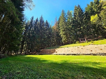 Jesenick� chalupa - jez�rko s molem - Such� vrch