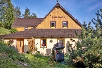 Roubenka se saunou - Pec pod Snkou - Velk pa