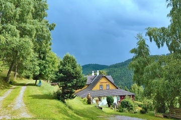 Roubenka se saunou - Pec pod Snkou - Velk pa