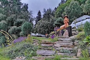 Roubenka se saunou - Pec pod Snkou - Velk pa