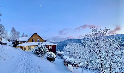 Roubenka se saunou - Pec pod Snkou - Velk pa