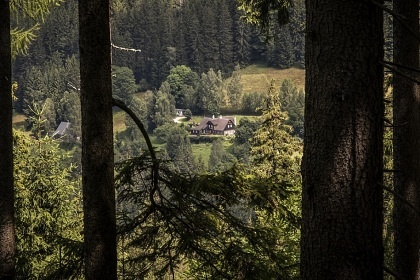 Roubenka se saunou - Pec pod Snkou - Velk pa