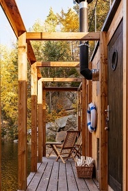 Hidden Retreat - glamping a sauna na vodě