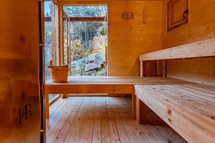 Wellness chata a plovouc sauna - Lipnice n. Szavou