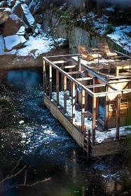 Wellness chata a plovouc sauna - Lipnice n. Szavou