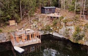 Wellness chata a plovouc sauna - Lipnice n. Szavou