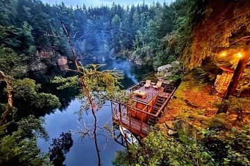 Wellness chata a sauna na vod� - Kamenn� trouba