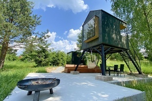 Nov� objekt: Glamping B�l� K�men - Trojansk� rybn�k - Vyso�ina 9C-205