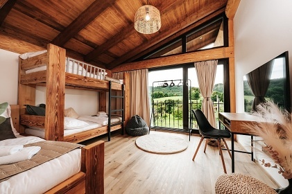 Wellness srub - termální park Velké Losiny - Praděd