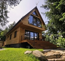 Nový objekt: Chata s wellness u rybníka - Dalešická přehrada 9C-209