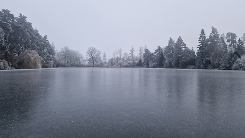Chata s wellness u rybníka - Dalešická přehrada