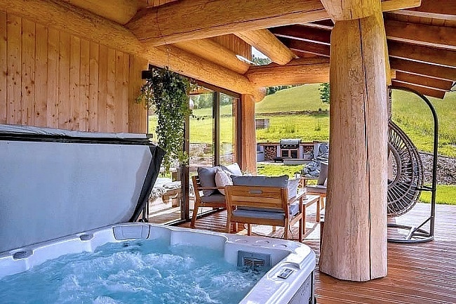 Wellness Srub Jesenicko - termální lázně Losiny