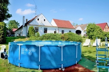 Penzion s bazénem - Chalupa Domanín - Třeboňsko