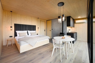 Glamping na samotě - koupací sud - Valašsko