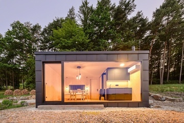 Glamping na samotě - koupací sud - Valašsko