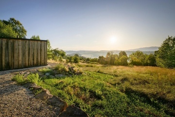 Glamping na samotě - koupací sud - Valašsko
