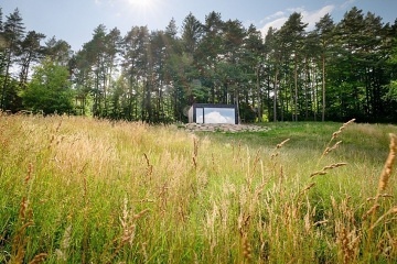 Glamping na samotě - koupací sud - Valašsko