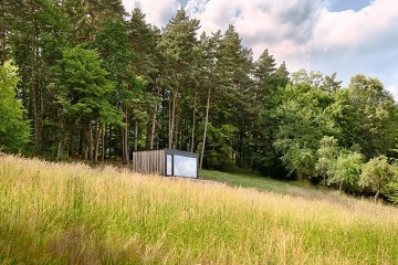Glamping na samotě - koupací sud - Valašsko
