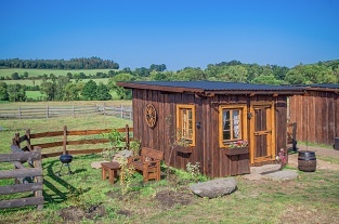 Whinny Wood - chatika, kde spte s konm