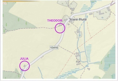 Chalupa Novohradsk� hory - Ml�nsk� Vrch - Dobr� Voda