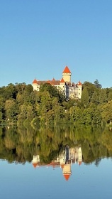 Chata se saunou - zámek Konopiště - Benešov