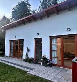 Chata se saunou - zámek Konopiště - Benešov