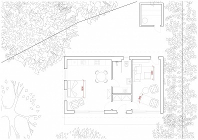 Chata se saunou - zmek Konopit - Beneov