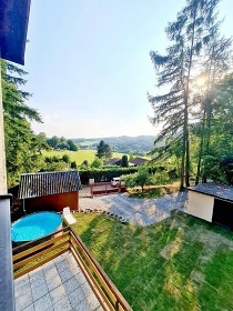 Chalupa wellness a bazén - Pyšely - Sázava