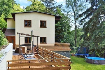 Chalupa wellness a bazén - Pyšely - Sázava