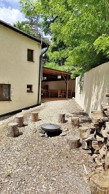 Chalupa wellness a bazén - Pyšely - Sázava