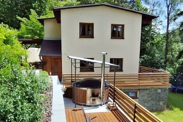 Chalupa wellness a bazén - Pyšely - Sázava
