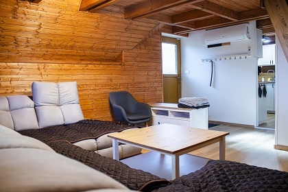 Chata samota u lesa - u �eky Lu�nice - T�ebo�