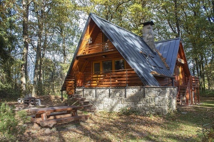 Chata samota u lesa - u �eky Lu�nice - T�ebo�