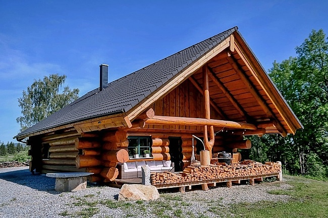 Srub u rybn�ka - Novohradsk� hory - �esk� Krumlov