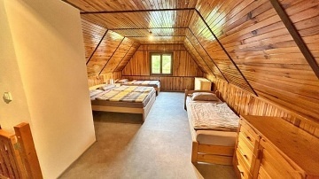 Chata se saunou - řeka Lužnice - Týn nad Vltavou