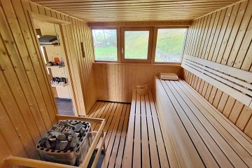 Chata se saunou - řeka Lužnice - Týn nad Vltavou