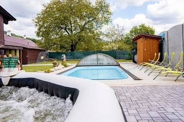 Chalupa bazn, sauna, vivka - Jesenky - umpersko