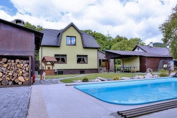 Chalupa bazn, sauna, vivka - Jesenky - umpersko