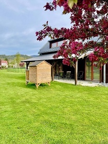 Wellness chata Beskydy - sauna, vivka - Pustevny