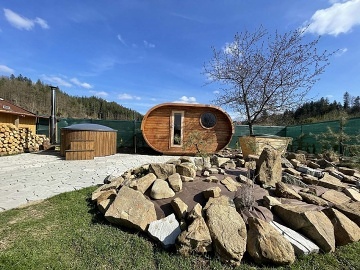Wellness chata Beskydy - sauna, vivka - Pustevny
